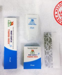 In logo và thiết kế hộp đồ dùng khách sạn