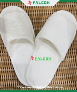 Dép vải tổ ong đi trong phòng khách sạn thiết kế mới độc đáo
