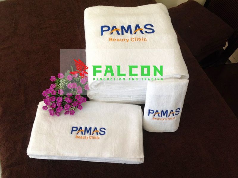 Nhận thêu dệt logo thương hiệu theo yêu cầu.