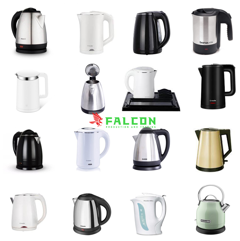 Các loại mẫu ấm siêu tốc hiện nay