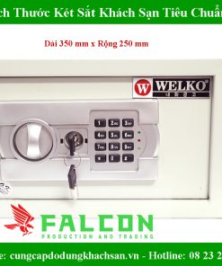 Kích thước tiêu chuẩn của két sắt Welko