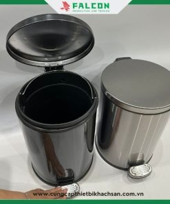 Thùng rác nano chất liệu inox phủ nano bền bỉ, sáng bóng và cao cấp