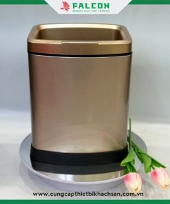 Thùng rác không nắp phủ nano bền bỉ, sáng bóng
