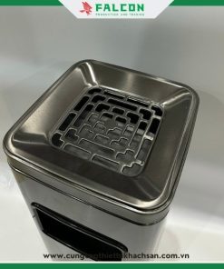 Thùng rác gạt tàn với thiết kế khay đựng gạt tàn tiện lợi