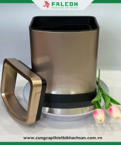 Thùng rác nano 6l không năos thiết kế hình chữ nhật mẫu mã hiện đại