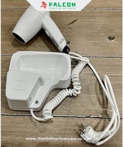 Máy sấy tóc gắn tường khách sạn vỏ ABS chắc chắn, bền bỉ