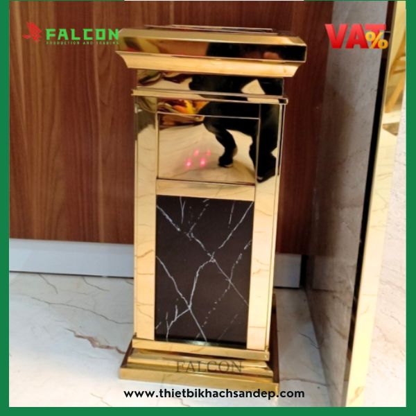 Thùng rác đá hoa cương được Falcon cung cấp trên toàn quốc