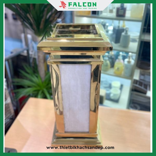 Thùng rác đá hoa cương cho khách sạn, TTTM, hội nghị, sân bay