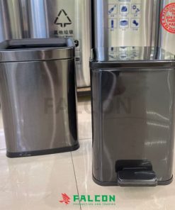 Thùng rác đạp chân 7L có trợ lức nắp đóng mở từ từ
