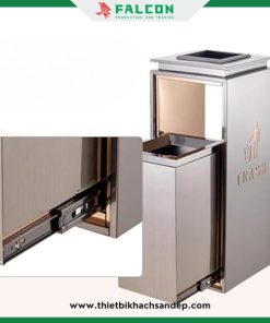 Thùng rác sảng có đường ray kéo tiện lợi và dễ dàng