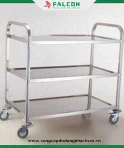 Xe đẩy đa năng chất liệu inox 304 bền bỉ, sáng bóng