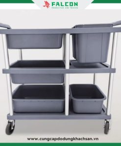 Xe đẩy thu gọn thức ăn chuyên dụng cho nhà hàng, khách sạn, tiệc cưới..