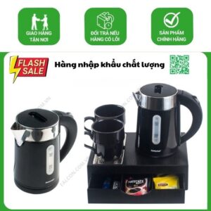 Bình siêu tốc honeyson dễ dàng vệ sinh