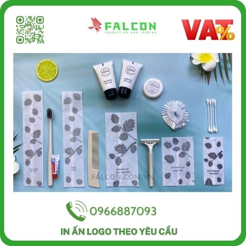 Bộ Amenities lúa mạch vải không dệt uy tín