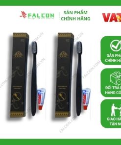 Bộ Amenities Đen Bao Bì Vỏ Hộp bàn chải