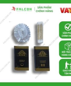 Bộ Amenities Đen Bao Bì Vỏ Hộp bông tăm chùm đầu