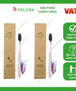 Bộ Amenities lúa mạch sang trọng túi knaft nâu cạo dâu