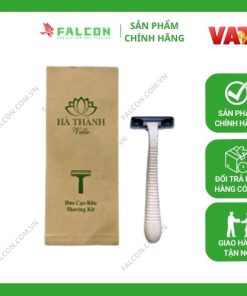 Bộ Amenities lúa mạch sang trọng túi knaft nâu cạo dâu