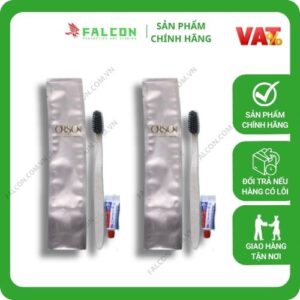 Combo amenities lúa mạch màng nhôm bàn chải