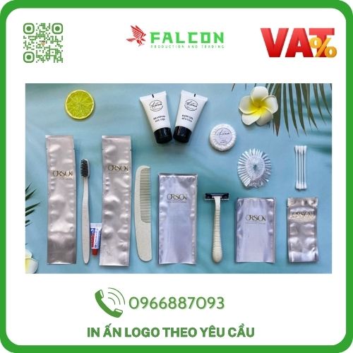 Combo amenities lúa mạch gồm 8 món