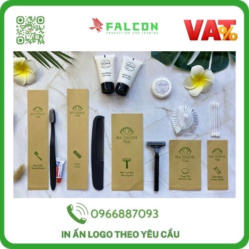 Bộ Ametinies Đen Túi Kraft Nâu cao cấp