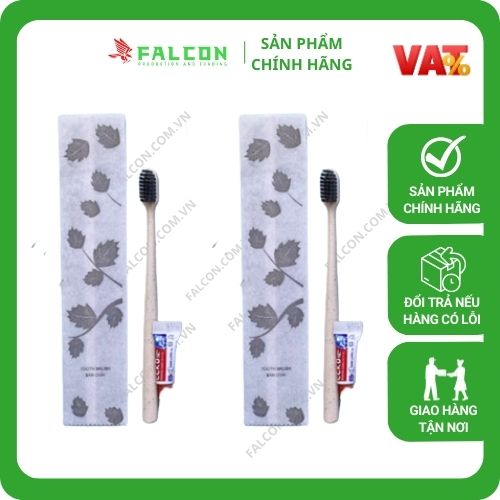 Bộ Amenities lúa mạch vải không dệt bàn chải