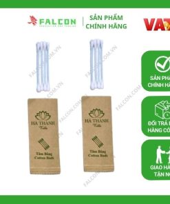 Amenities lúa mạch đóng túi kraft nâu bông tăm