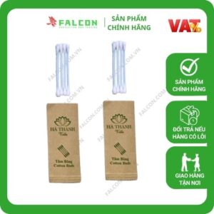 Amenities lúa mạch đóng túi kraft nâu bông tăm