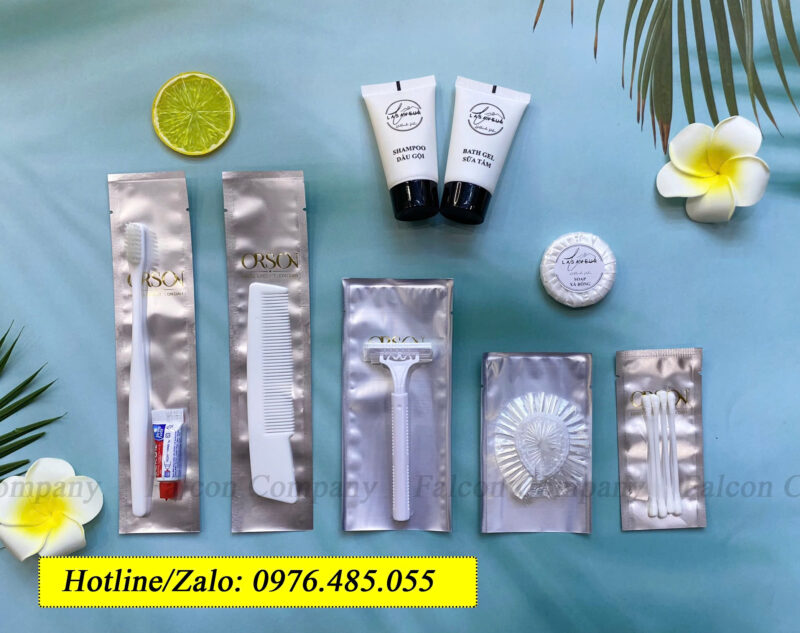 combo amenities in ấn theo yêu cầu