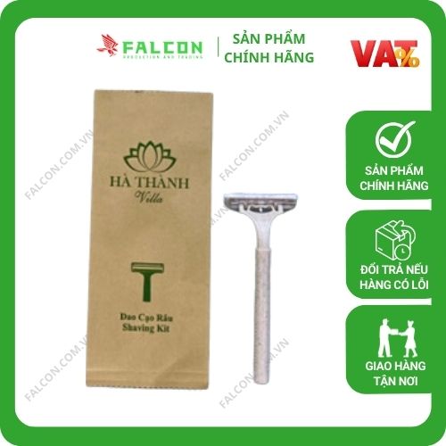 Amenities lúa mạch đóng túi kraft nâu cạo dâu