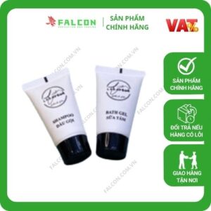 Bộ Amenities lúa mạch vải không dệt sữa tắm, dầu gội