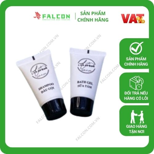 Bộ Amenities lúa mạch vải không dệt sữa tắm, dầu gội