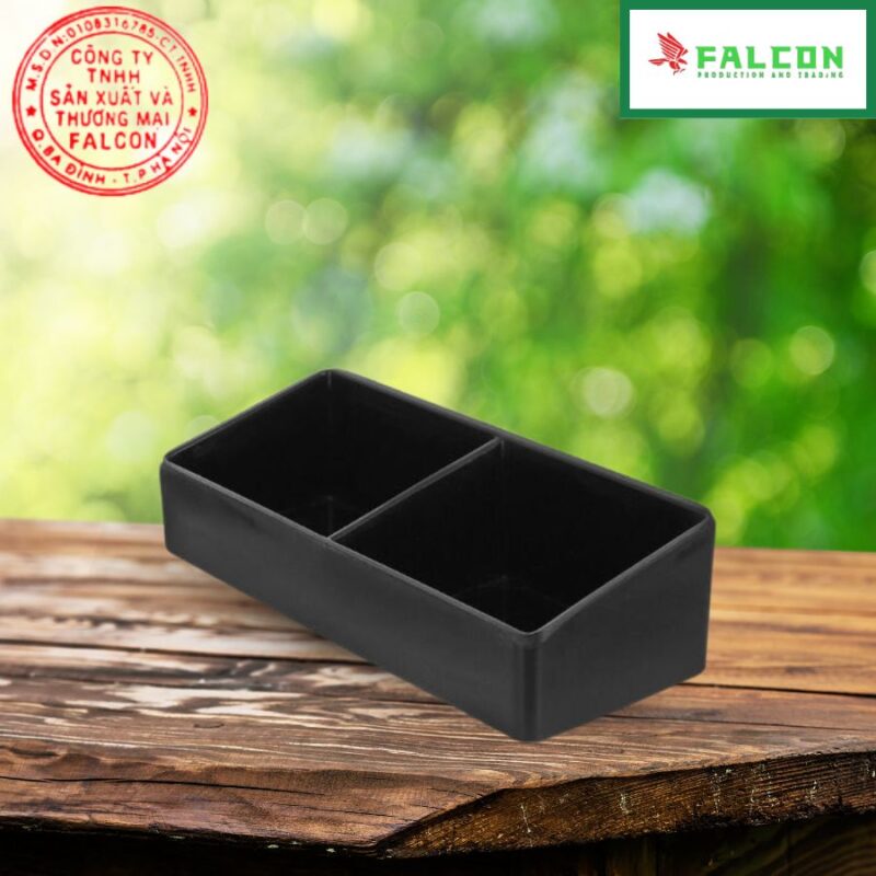 Khay đựng gói trà 2 ngăn