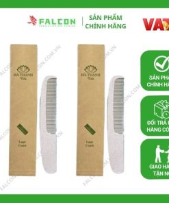 Bộ Amenities lúa mạch sang trọng túi knaft nâu xà bông lược
