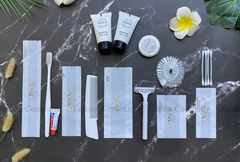 combo Amenities trắng đóng túi comfort