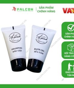Bộ amentinies màng nhôm dầu gội - sữa tắm