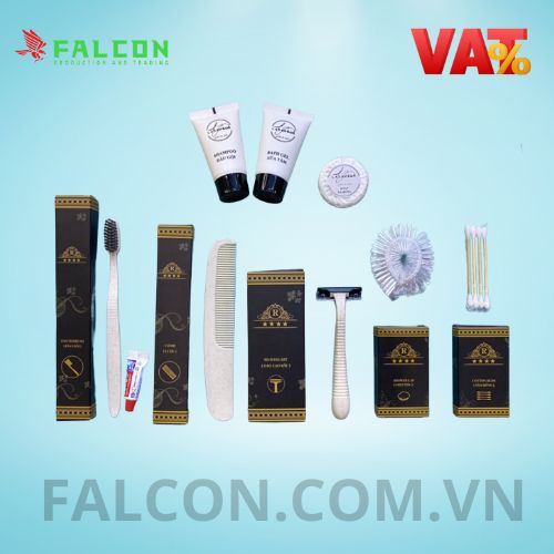 Bộ Amenities Lúa Mạch Vỏ Hộp Giấy sang trọng chất lượng