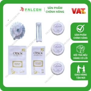 Bộ Amenities Lúa Mạch Túi Giấy Đá Cao Cấp đò dùng