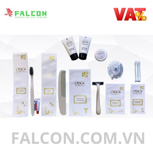 Bộ Bộ Amenities lúa mạch túi giấy miễn phí vẫn chuyển