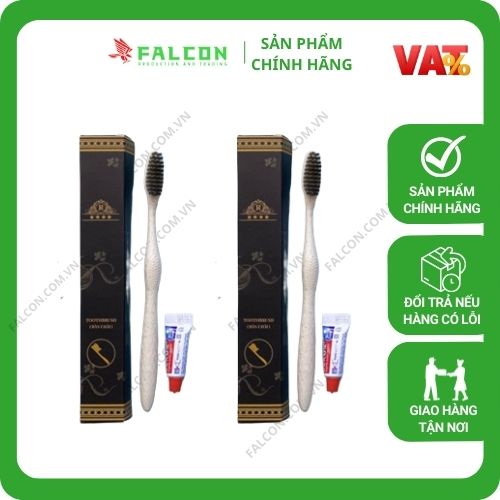 Bộ Amenities Lúa Mạch Vỏ Hộp Giấy Cao Cấp bàn chải