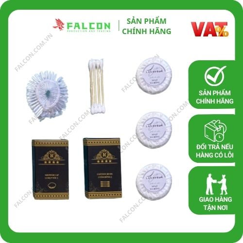 Bộ Amenities Lúa Mạch Vỏ Hộp Giấy Cao Cấp dầu gội bộ dụng cụ thiết yếu