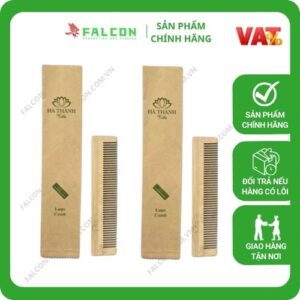 Bộ Amenities Tre Túi Kraft Nâu Thân Thiện lược