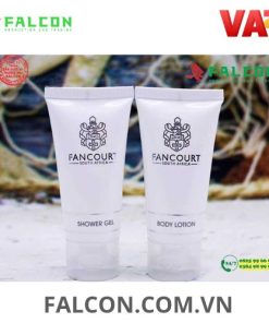 Tuýp dầu gội và sữa tắm in logo chuyên nghiệp