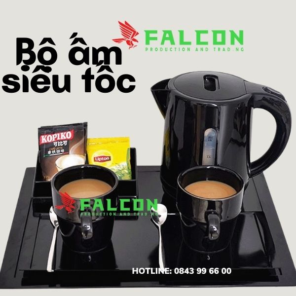 Bộ ấm siêu tốc cao cấp từ thương hiệu Nast.