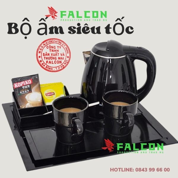 Bộ ấm siêu tốc cao cấp từ thương hiệu Honeyson.