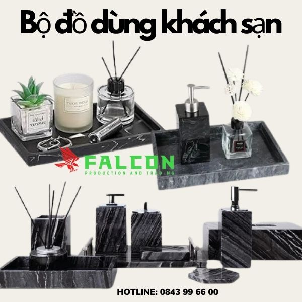 Bộ đồ dùng cao cấp ( khay đựng đồ amenities khách sạn).
