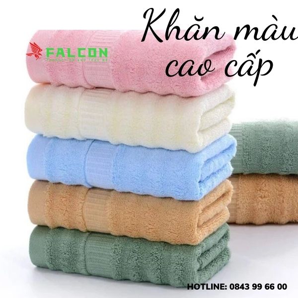 Khăn màu cao cấp cho khách sạn - nhà nghỉ - homestay.