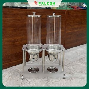 Bình đựng ngũ cốc 2 ngăn