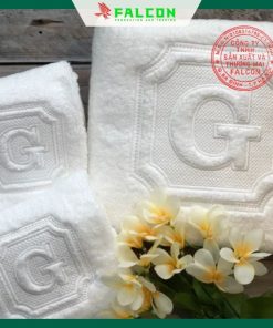 Khăn lau tay dệt logo khách sạn