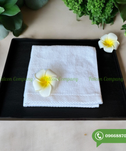 Khăn lau tay khách sạn bền màu, dễ vệ sinh, sử dụng tiện lợi